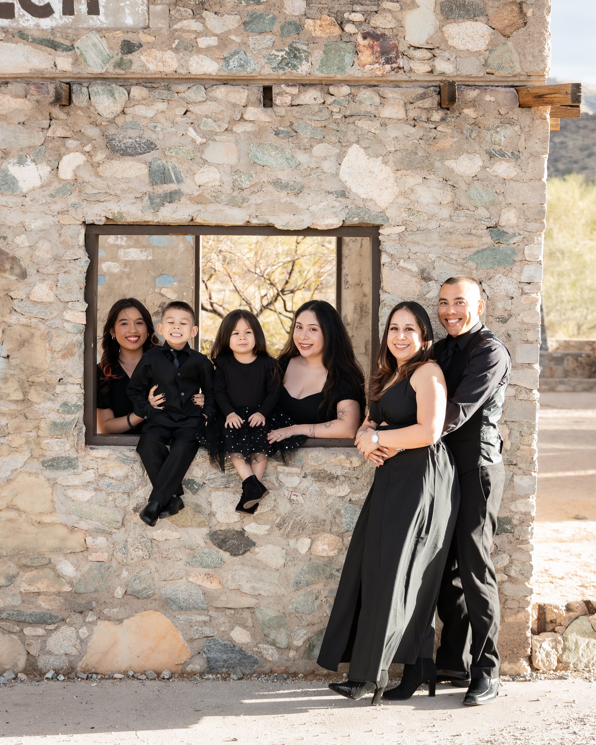 Articia family portrait by Pak Studios in Arizona family portrait session