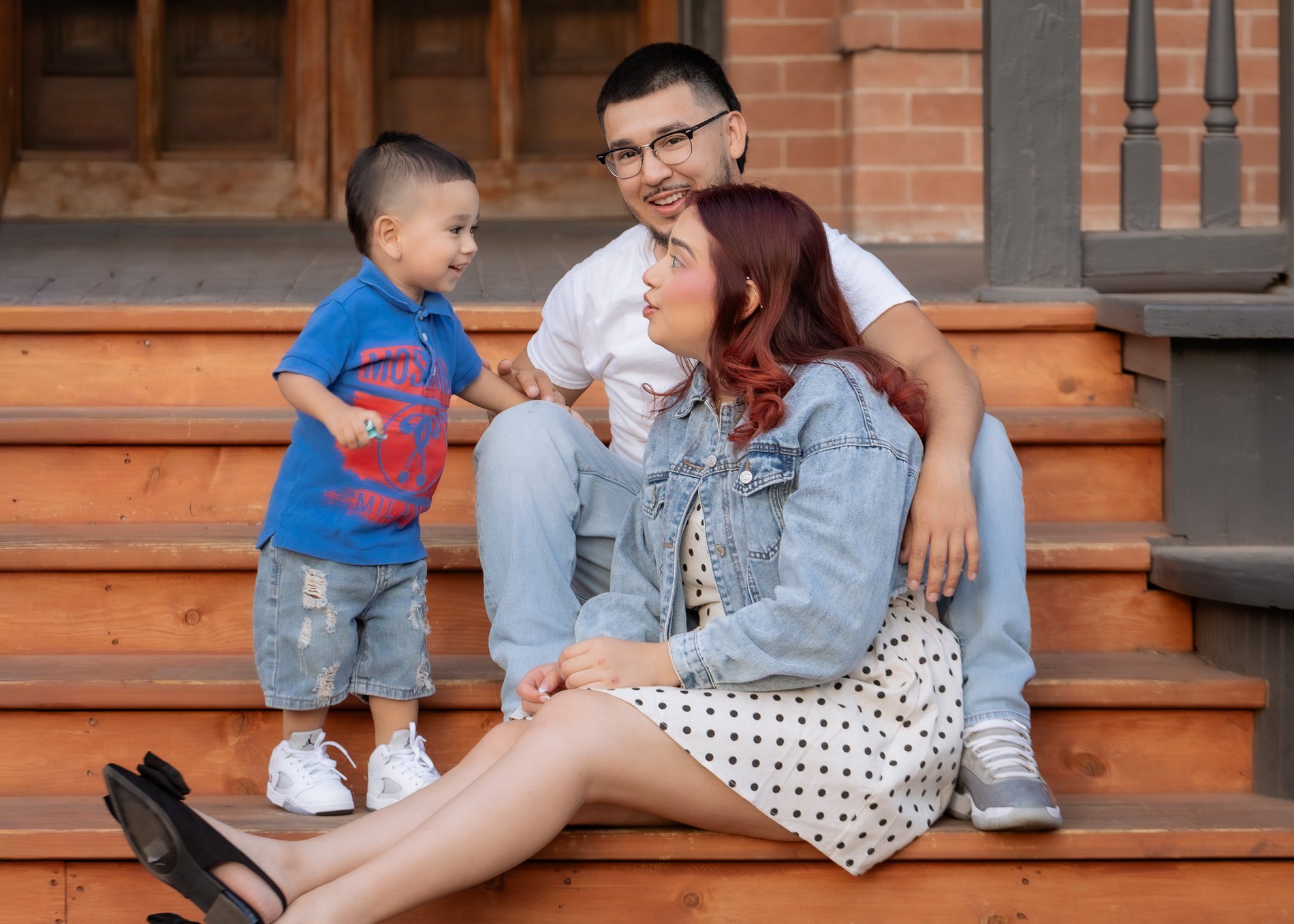 Nevaeh family portrait by Pak Studios in Arizona family portrait session