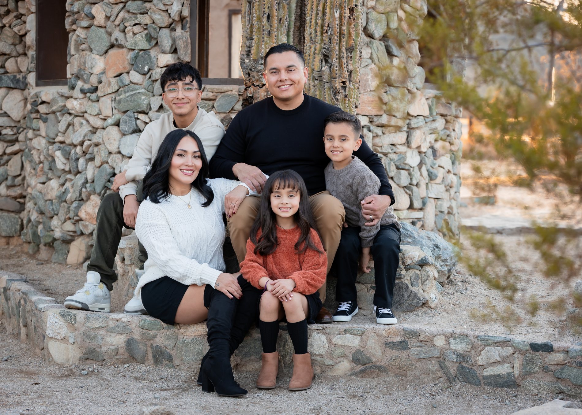 Rios family portrait by Pak Studios in Arizona family portrait session