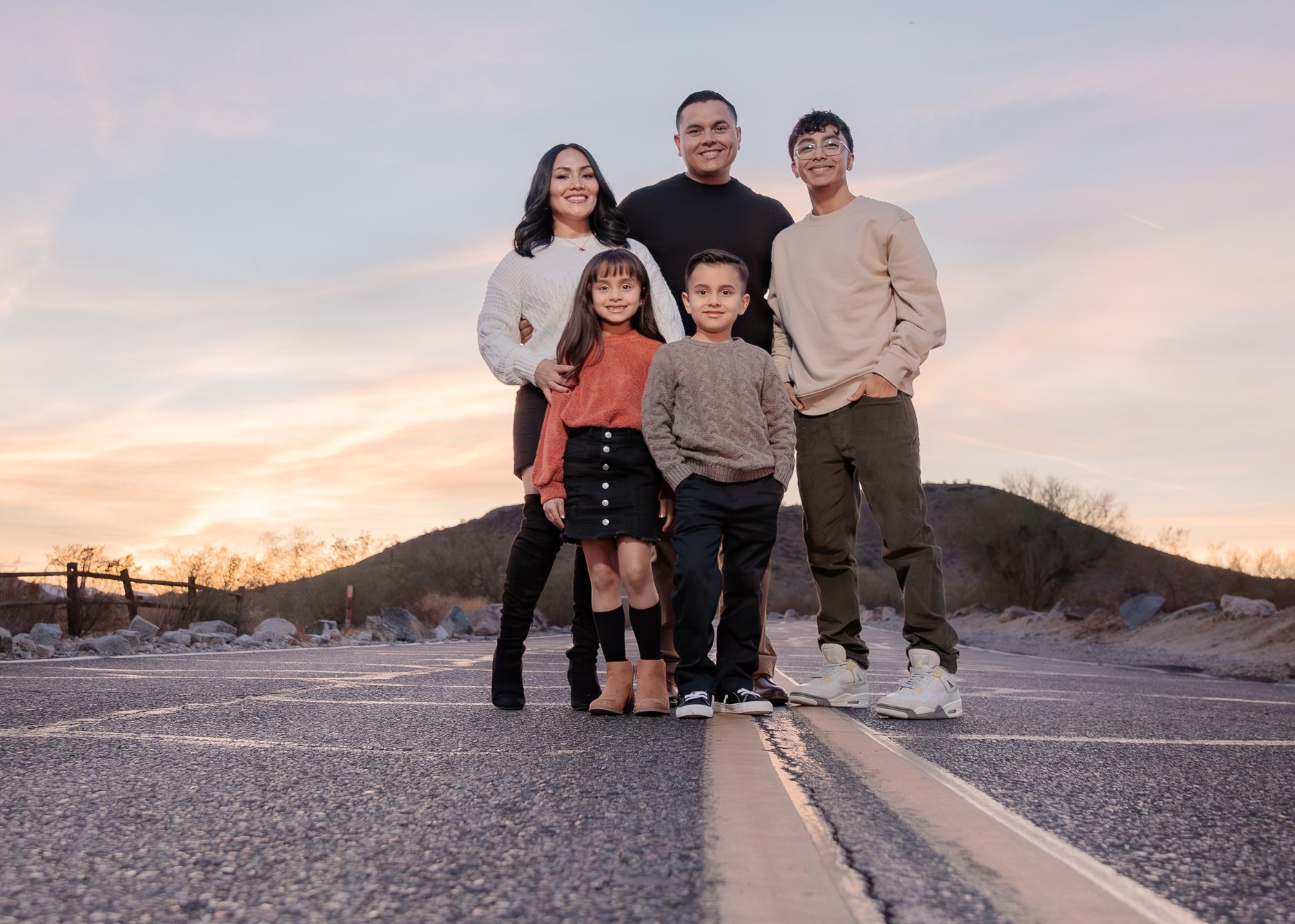 Rios family portrait by Pak Studios in Arizona family portrait session