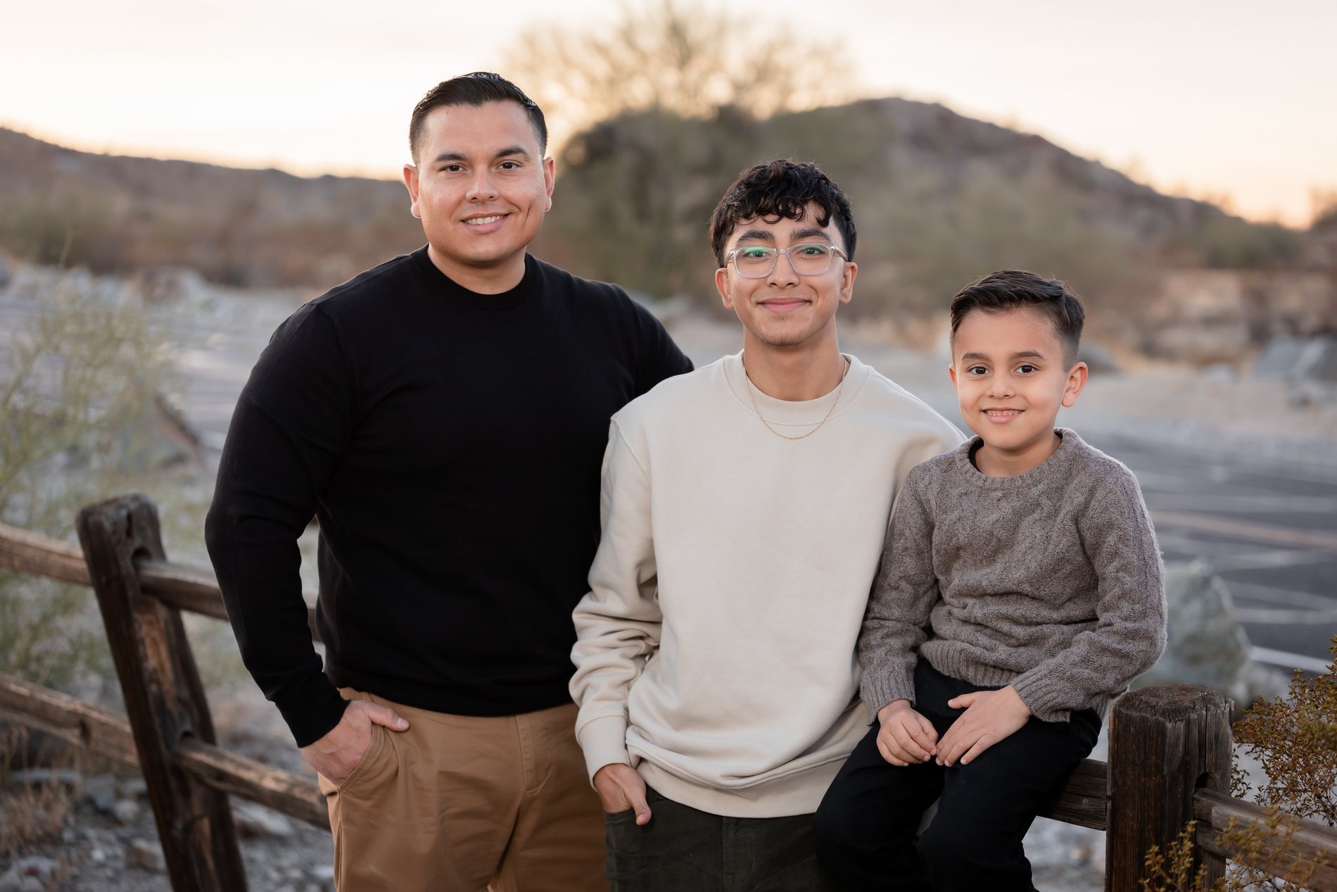 Rios family portrait by Pak Studios in Arizona family portrait session