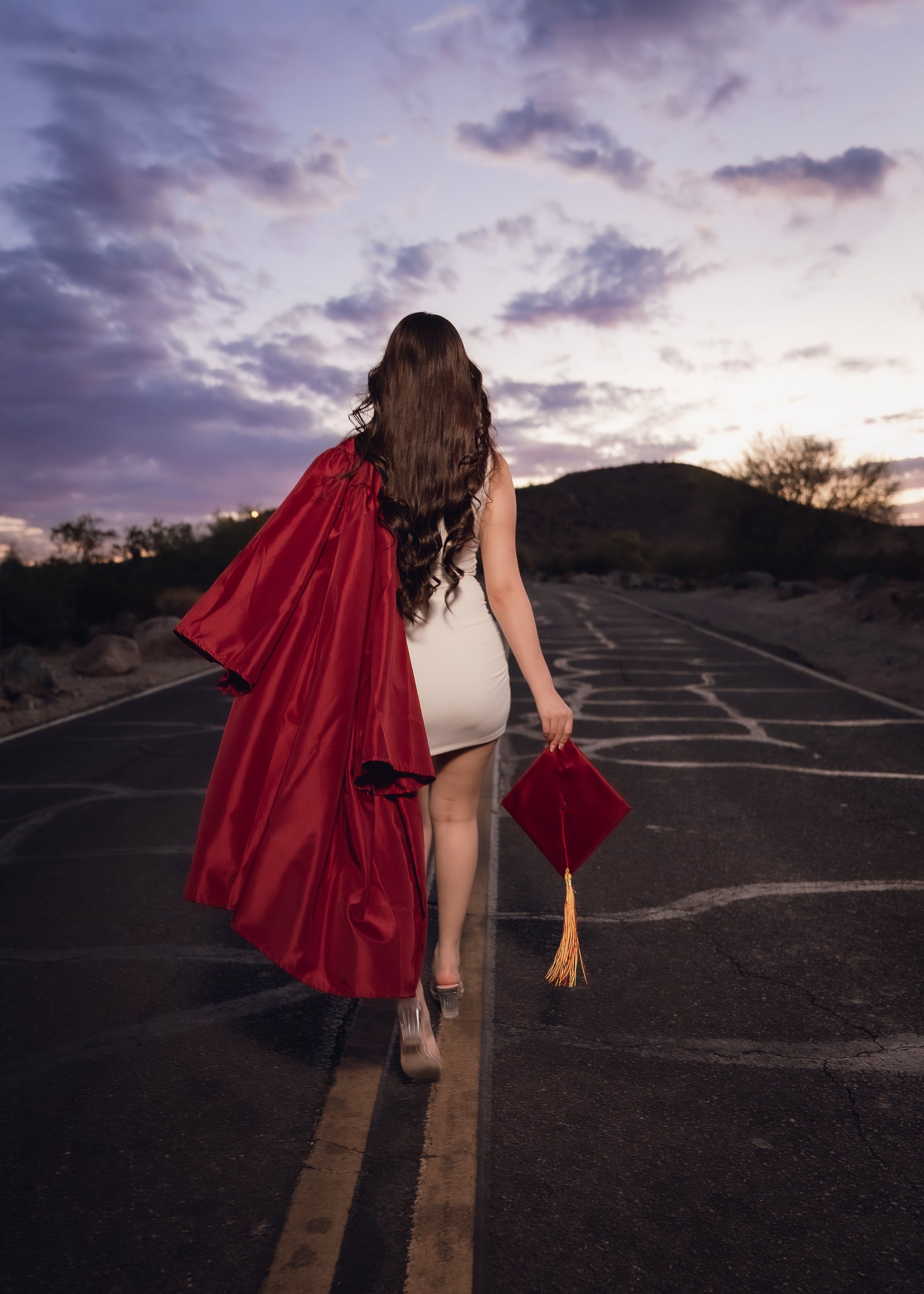 Abreyanna Graduation portrait by Pak Studios
