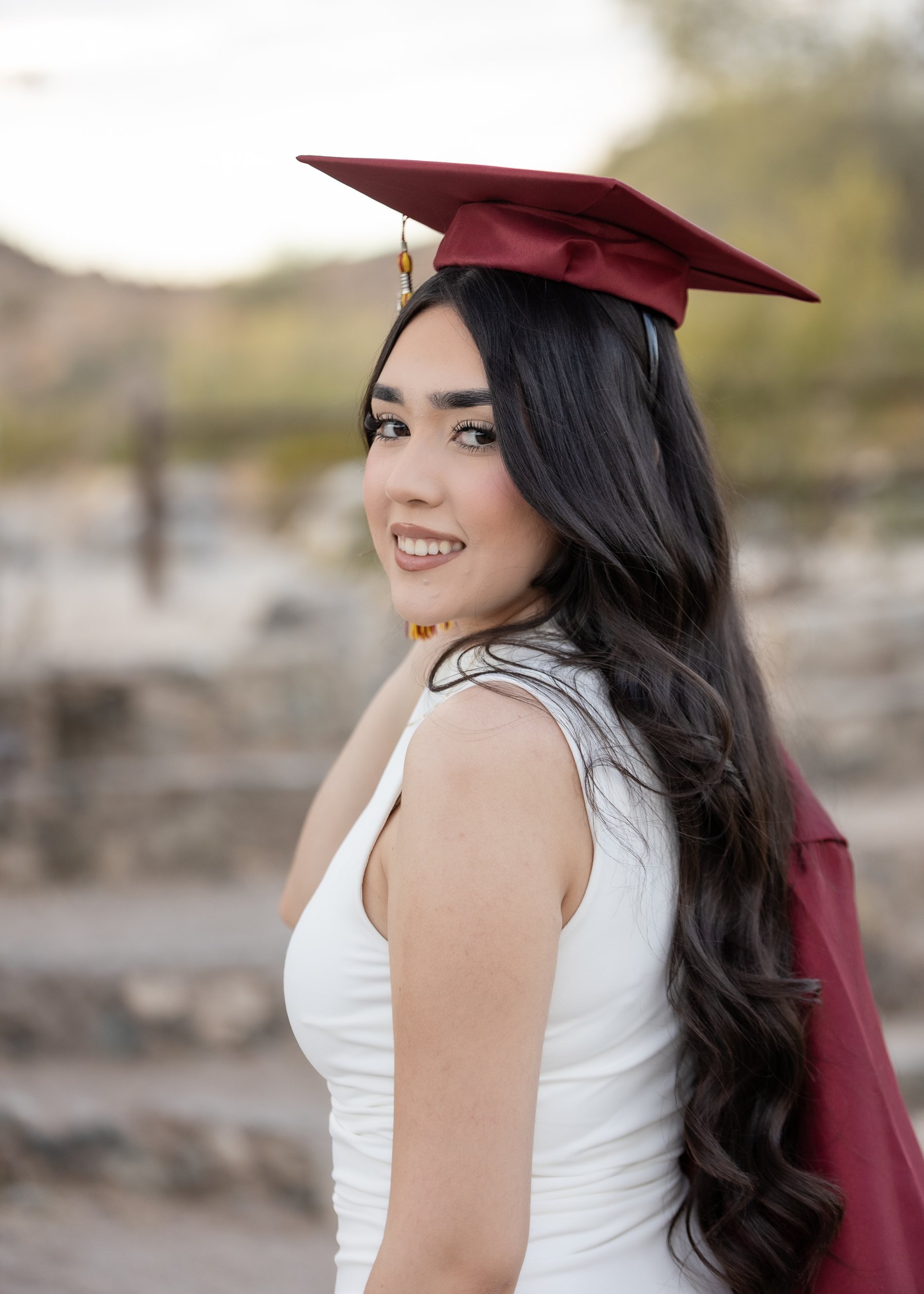 Abreyanna graduation portrait by Pak Studios in Arizona graduation portrait session