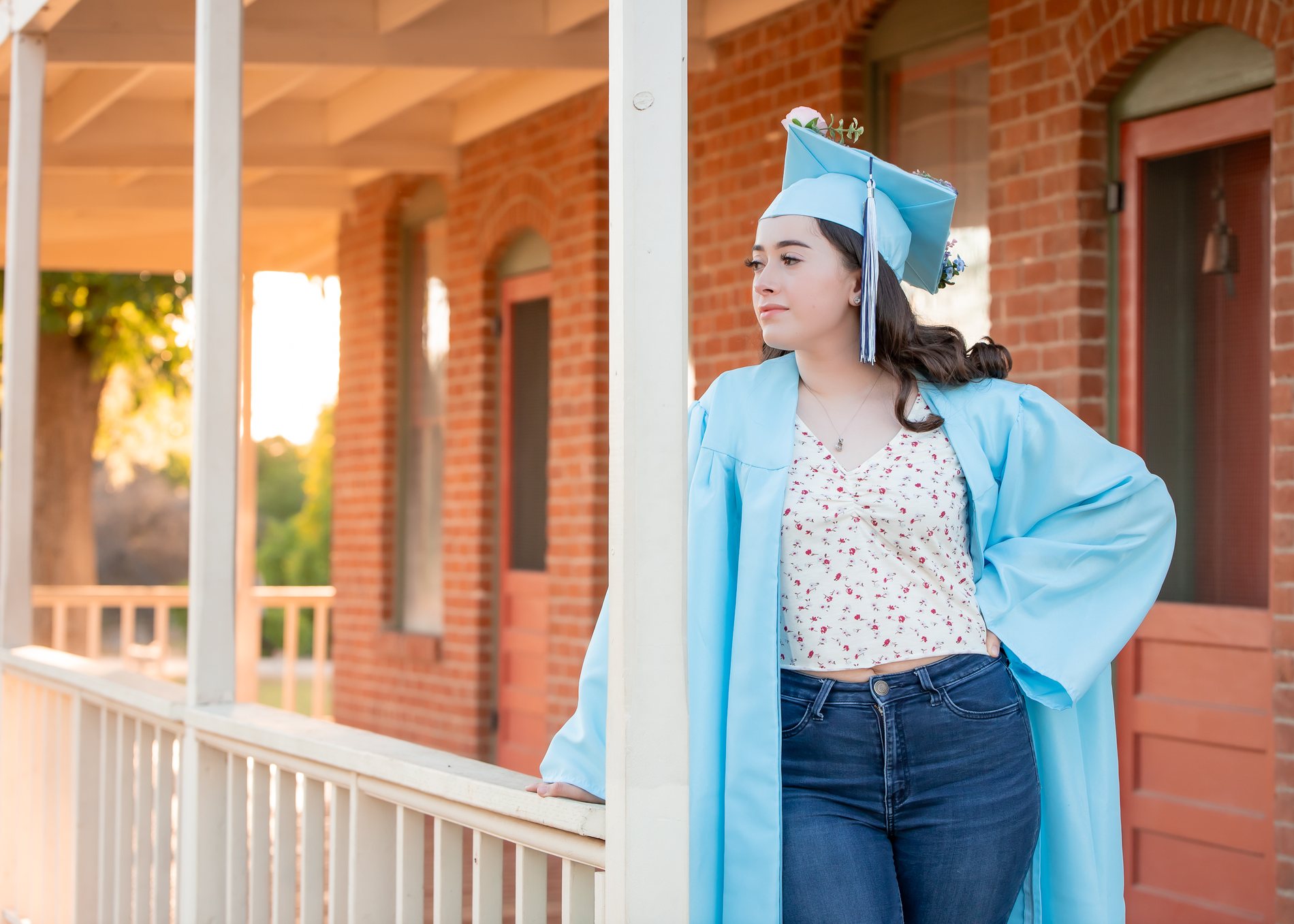 Ellianna graduation portrait by Pak Studios in Arizona graduation portrait session