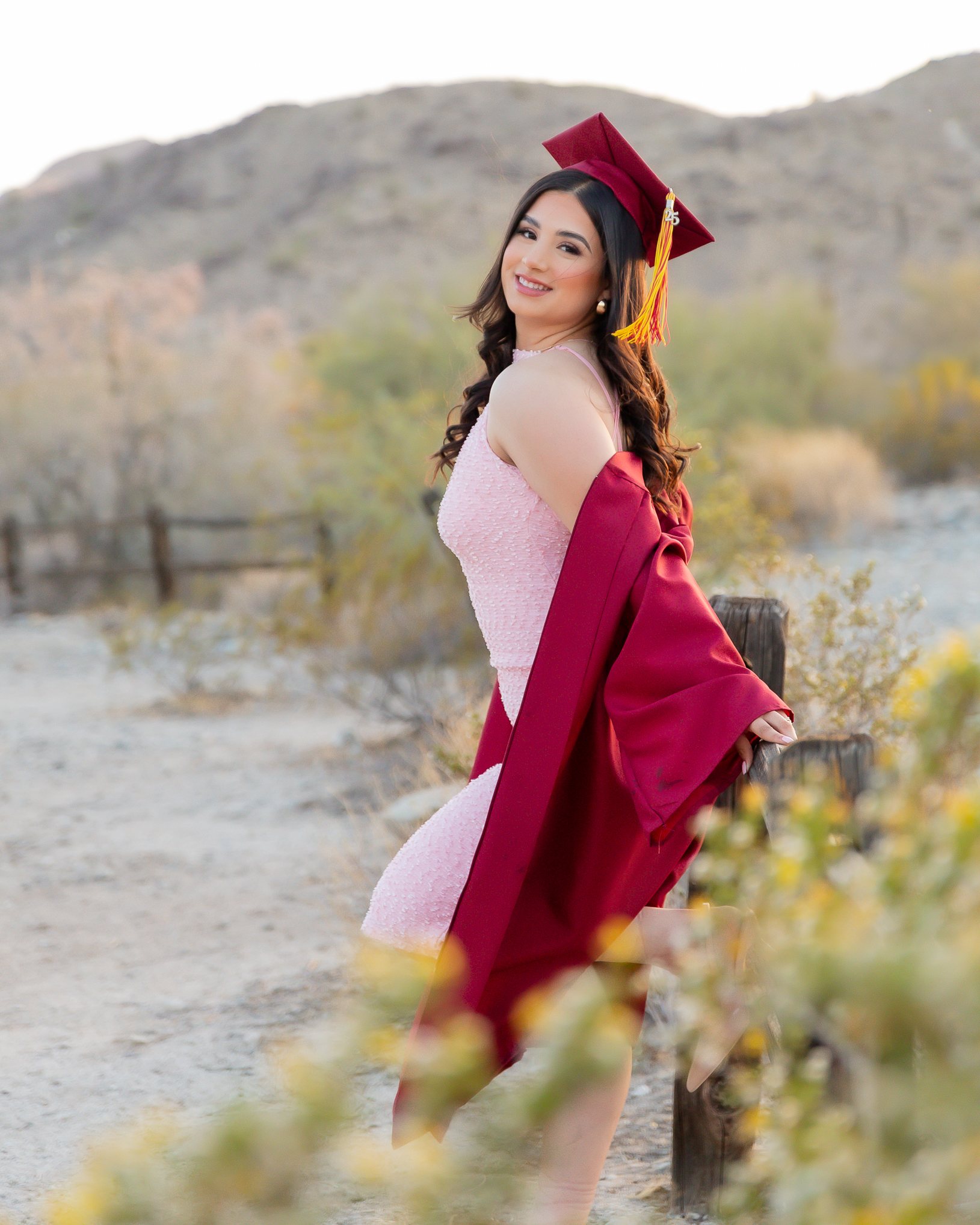 Emily graduation portrait by Pak Studios in Arizona graduation portrait session