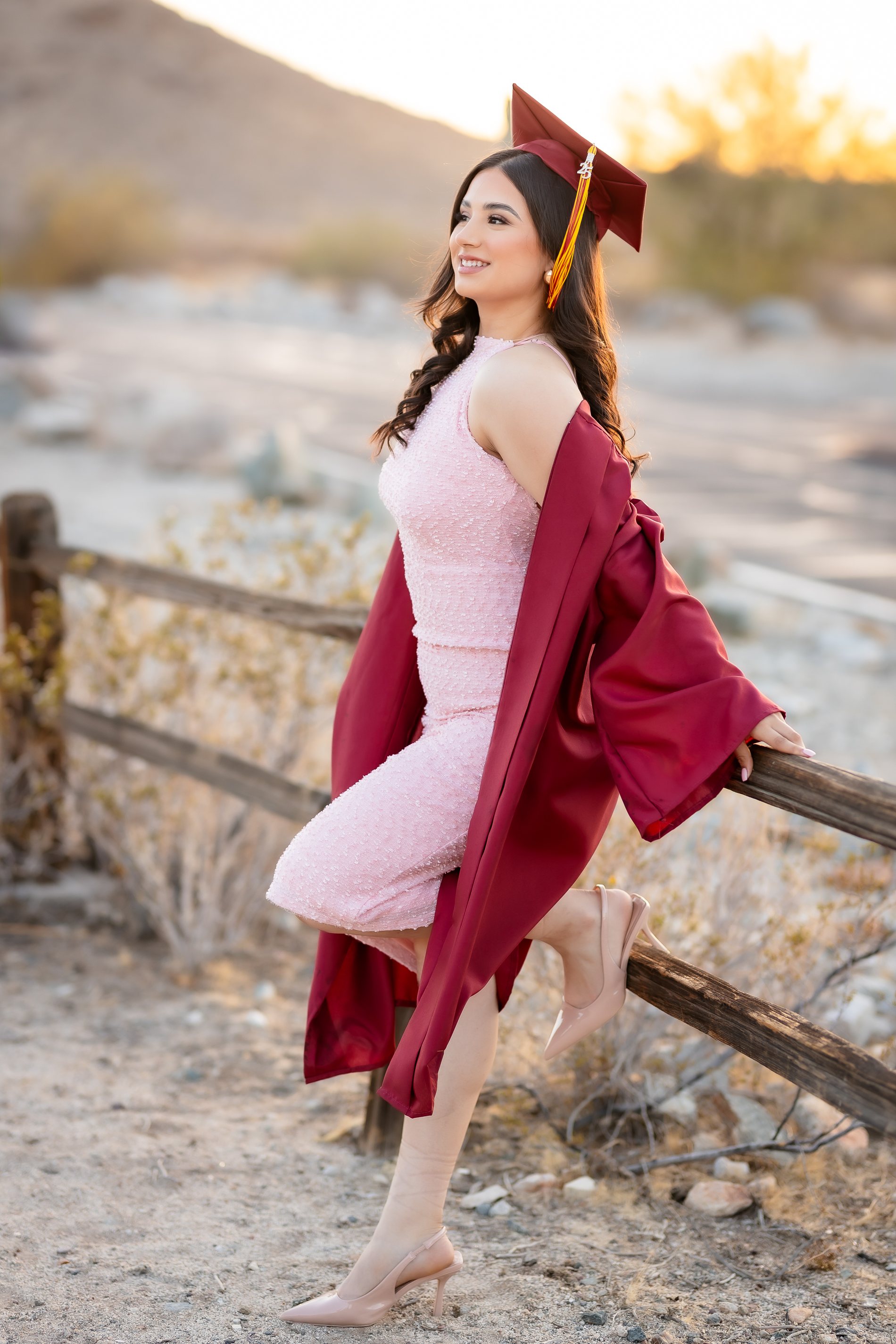 Emily graduation portrait by Pak Studios in Arizona graduation portrait session