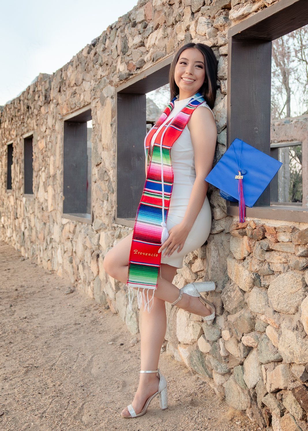 Giselle graduation portrait by Pak Studios in Arizona graduation portrait session