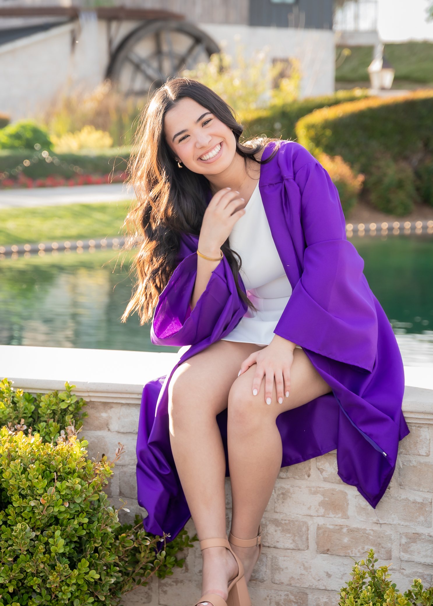 Lani HS graduation portrait by Pak Studios in Arizona graduation portrait session