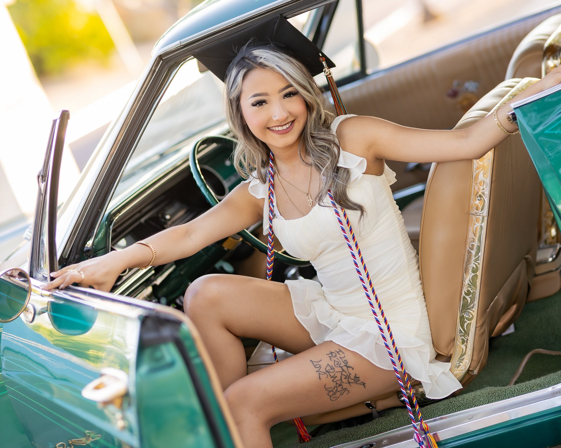 Leilani graduation portrait by Pak Studios in Arizona graduation portrait session