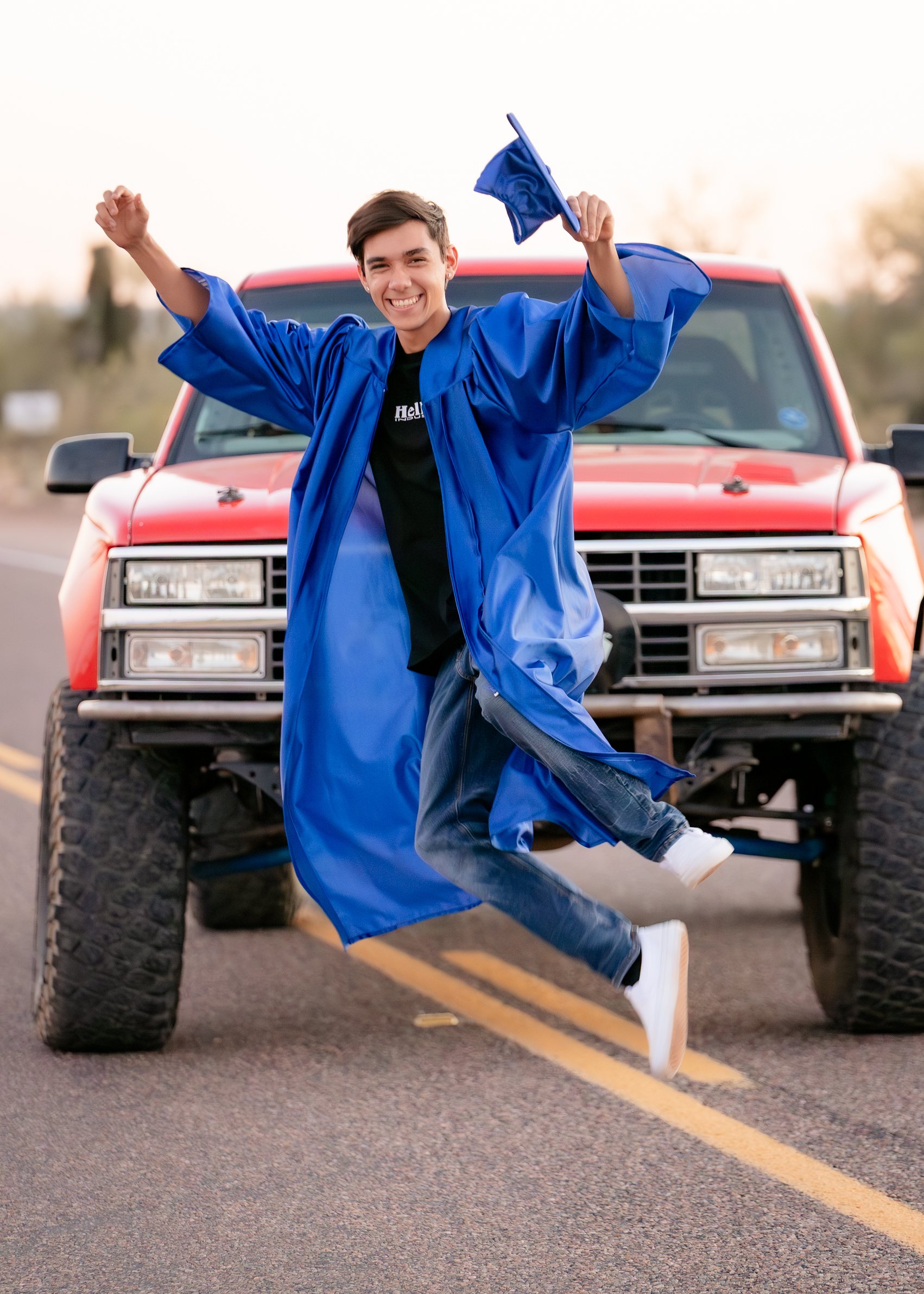 Off-Road Graduation Graduation portrait by Pak Studios