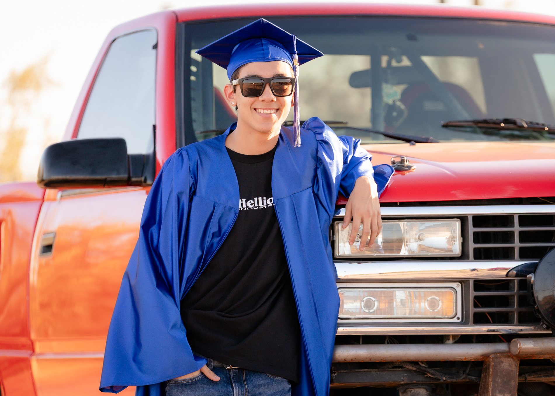 Off-Road Graduation graduation portrait by Pak Studios in Arizona graduation portrait session