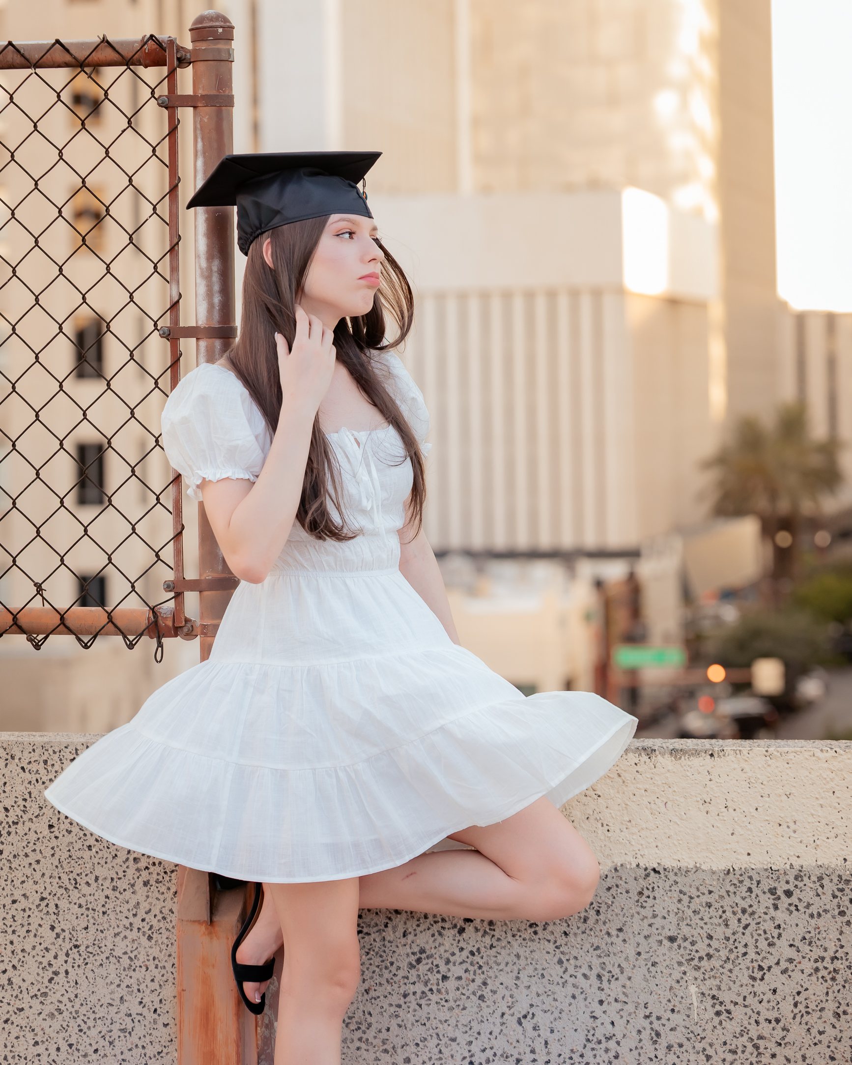 Samantha graduation portrait by Pak Studios in Arizona graduation portrait session