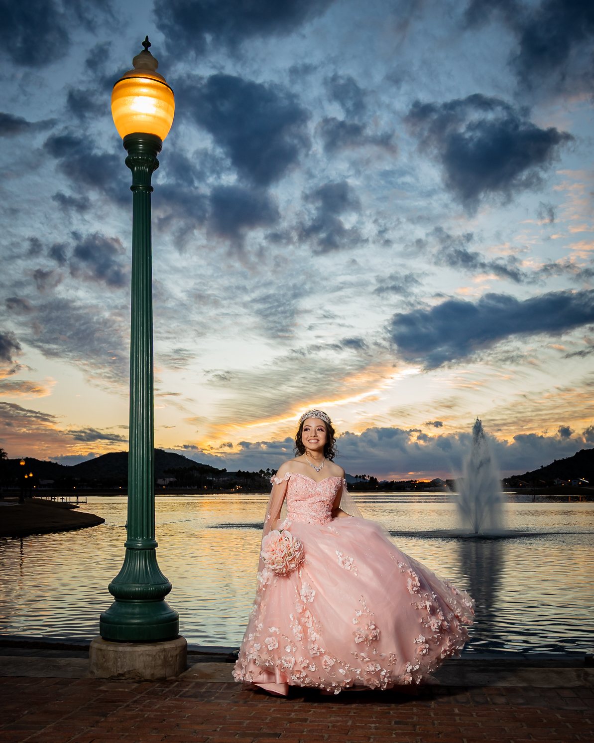 Aailet quinceañera portrait by Pak Studios in Arizona quinceañera portrait session