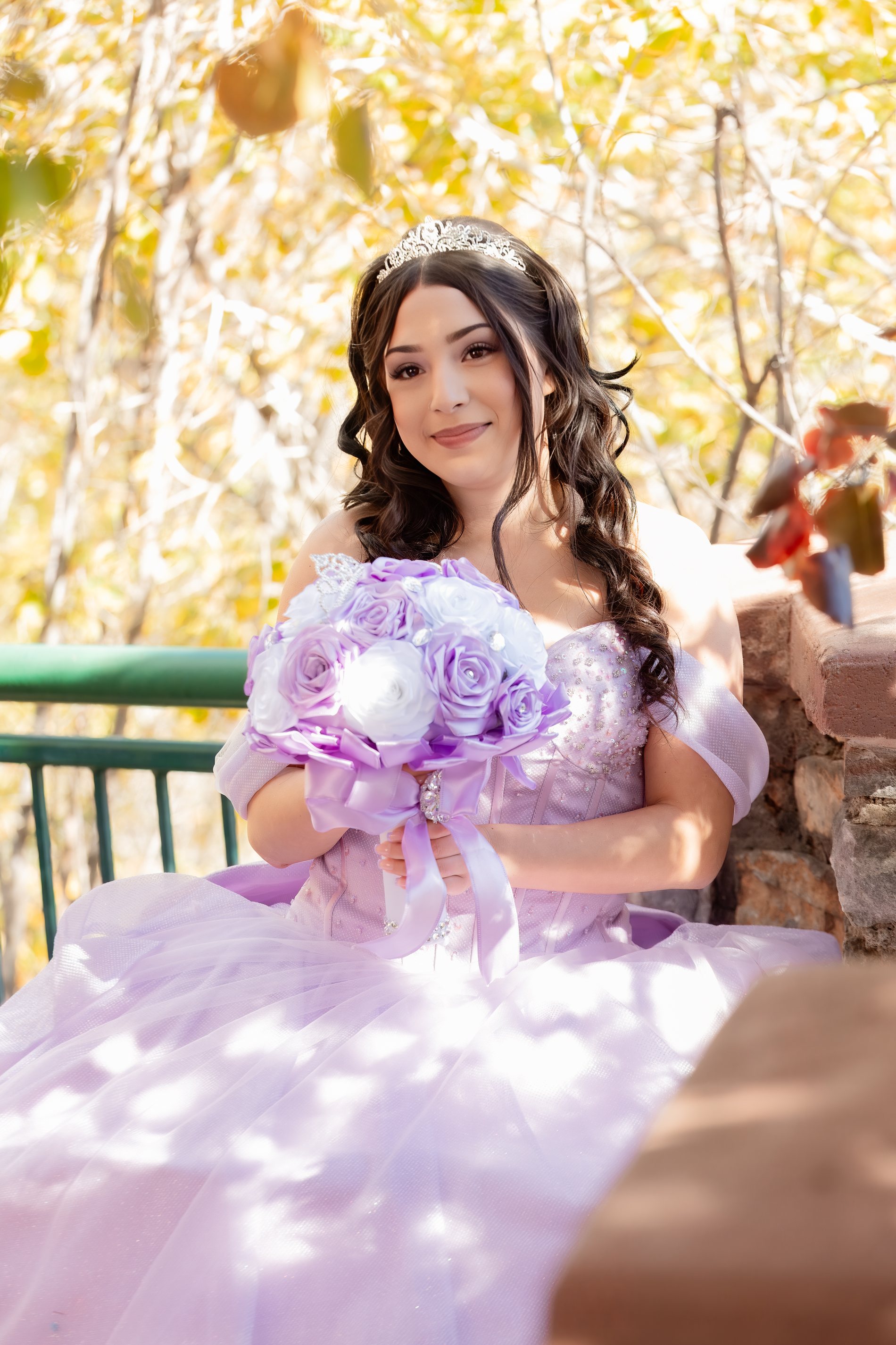 Llesena quinceañera portrait by Pak Studios in Arizona quinceañera portrait session