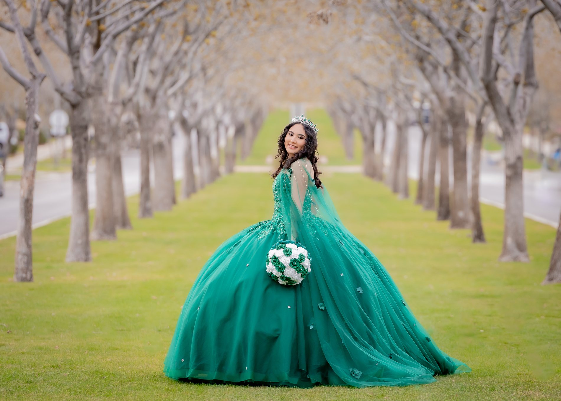 Nancy quinceañera portrait by Pak Studios in Arizona quinceañera portrait session