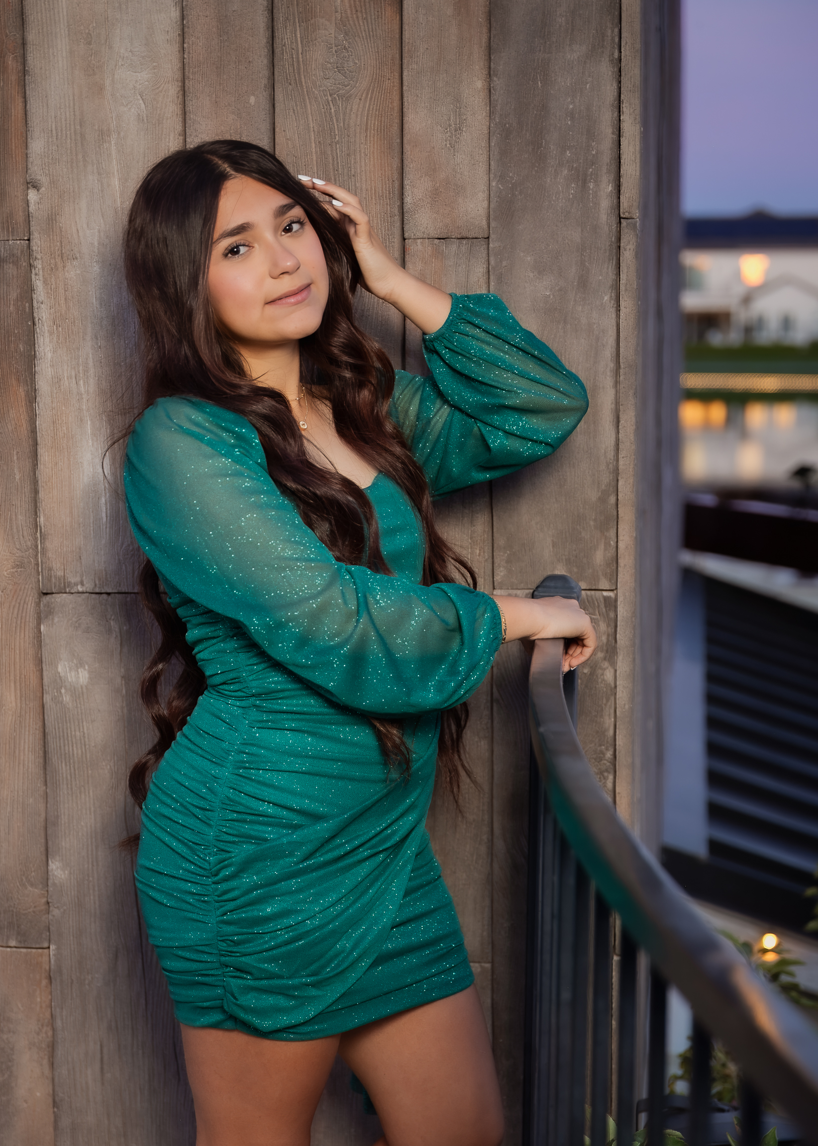Cereceres Quinceanera portrait by Pak Studios