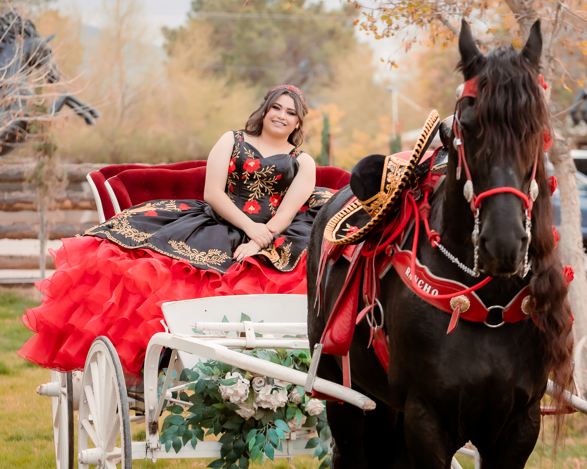 Mia Quinceanera portrait by Pak Studios