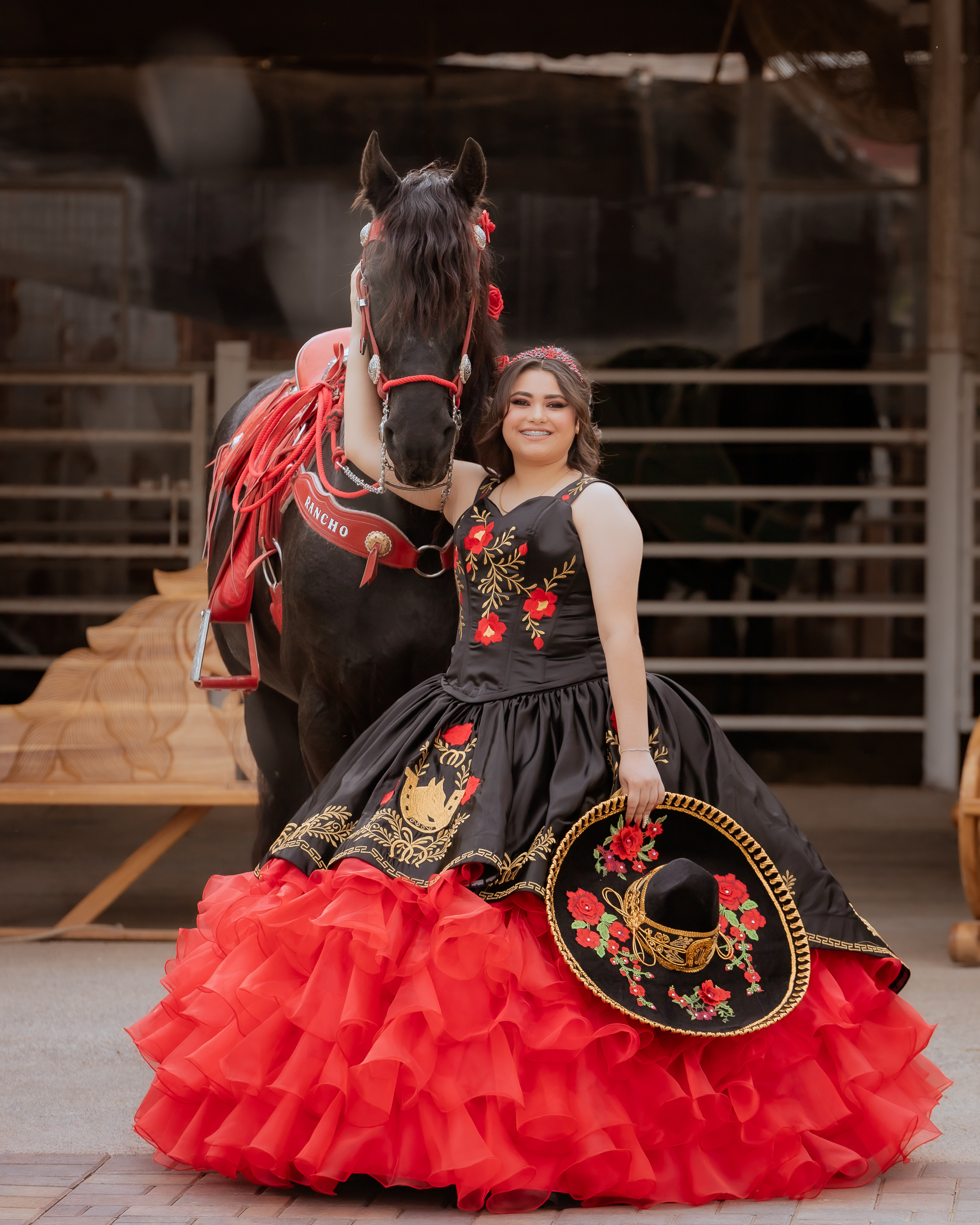 Mia Quinceanera portrait by Pak Studios