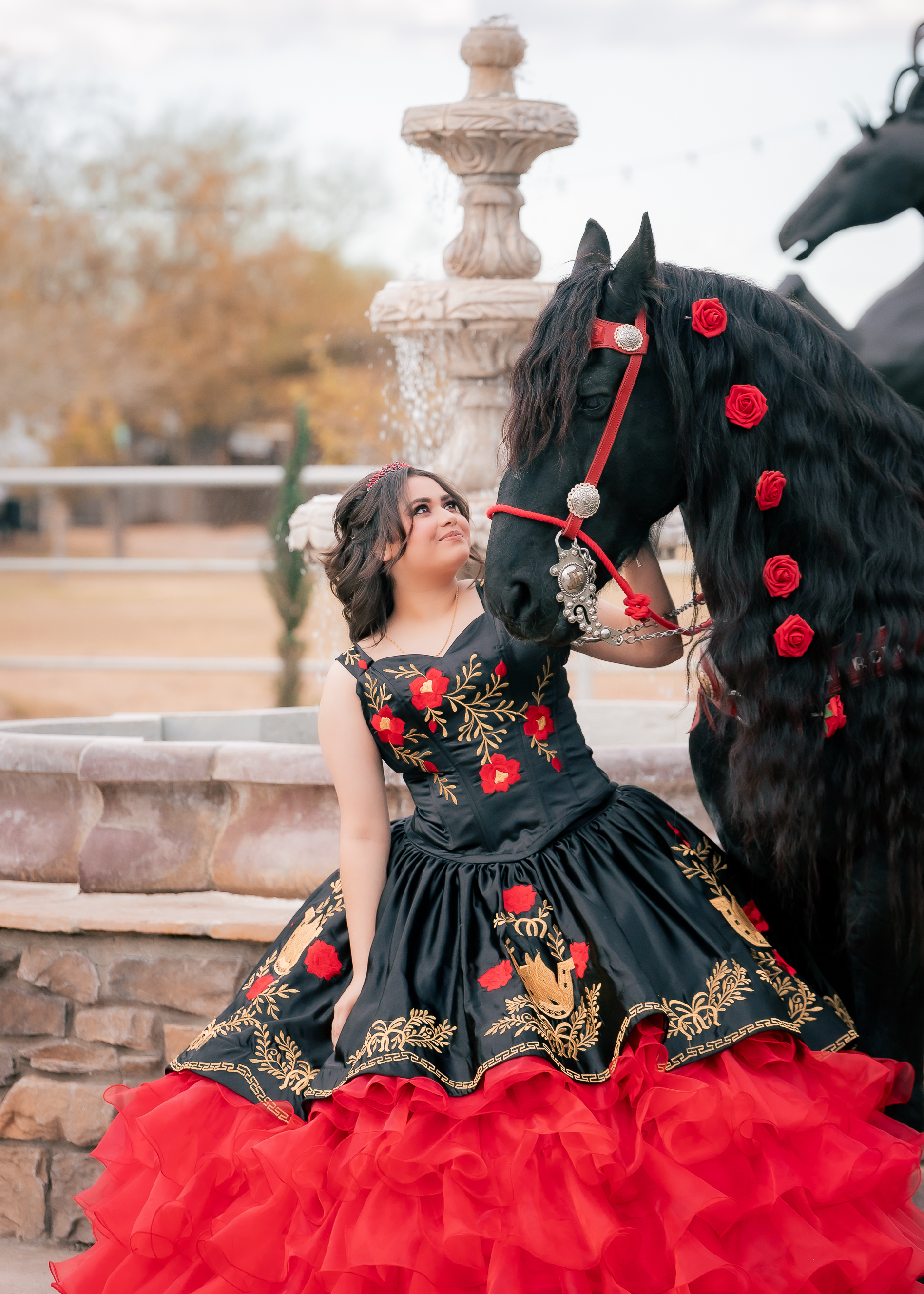 Mia Quinceanera portrait by Pak Studios